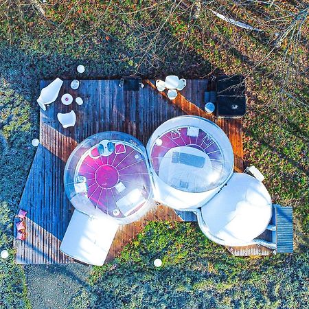 L Ost In Sensations -Hebergements Insolites Et Suites De Luxe Spa Sauna Piscine Foret Marcenais Dış mekan fotoğraf